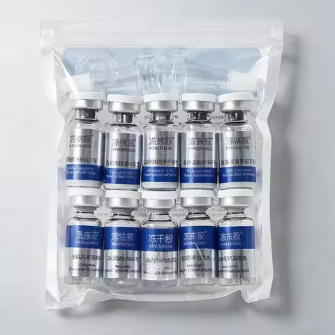 Ghk-cu Blue Copper Peptide Lyophilized Powder Hydration Skin Facial Moisturizing Nourishing Ampoule