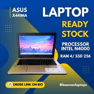 LAPTOP ASUS X441B X441M SERI BARU GENERASI 8 PAKAI SSD - LAPTOP BEKAS