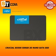 CRUCIAL BX500 500GB 3D NAND SATA 2.5-inch SSD CT500BX500SSD1