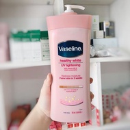 Dưỡng Thể Vaseline Healthy White UV Lightening 725ml HỒNG