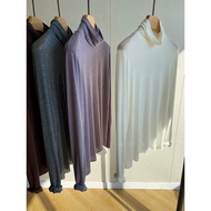 Minimalist High Collar Modal Cashmere Sweater - Perfect Fall & Winter Essential