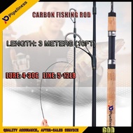 Pipeiness Cần Câu Cá Cần Câu Đứng Cần Câu Cá Carbon Cần Câu Cá M Action 3.0M(10FT) Mồi Câu: 5-30G Dâ