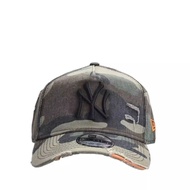 100% Original New Era 940AF NY Yankee Cotton Damage Men's Cap - Camo