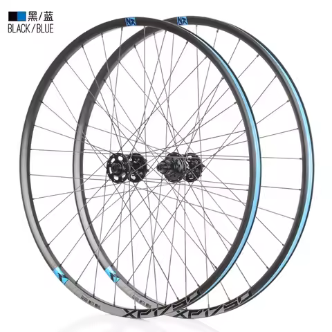 Bicycle Mountain Bike Wheelset Aluminum Mtb Bike Wheelset 26/27.5/29" Tubeless Ready Rims QR/thru HG