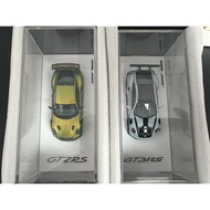 SUHE 1/64 Porsche 911 GT3 RS Green Python Green, 1/64 Porsche 911 GT2 RS Blue Carbon Top, Suzhou GT 