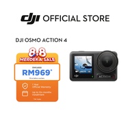 DJI Osmo Action 4 - Action Camera | 1/1.3-inch Sensor & Stunning Low-Light Imaging | 10-bit & D-Log 
