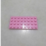 Lego Plate 4x8 - Pink Color