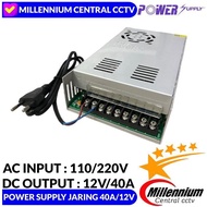12V 40A Power Supply 40A 12V Mesh Psu/