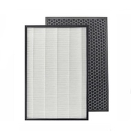 for Sharp Air Purifier FZ-A80SFE FU-A80-W FU-A80A FU-A80A-W FZ-A80HFU FU-A80JW FU-A80E Replacement parts HEPA Carbon Filters +Activated carbon filter
