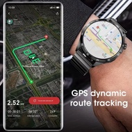 [SQRT] สำหรับ Realme C55นาฬิกา P38 Pro POCO ผู้ชาย AMOLED นาฬิกาจอ HD โทรผ่านบลูทูธ GPS NFC อัตราการ