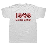 1999 Limited Edition Funny 23th Birthday Graphic T-Shirt Mens Summer Style Fashion Short Sleeves Str