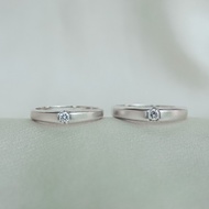 cincin kawin / cincin nikah / cincin pernikahan berlian DRF00490/491