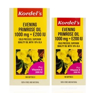 Kordel’s Evening Primrose Oil 1000 mg + E200 IU 180+90's/(180+90's) 2 packs (Free Shipping!)