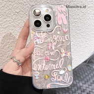 YX213 SOFTCASE CASING PINK LOVE PITA GIRLY COMPATIBLE FOR OPPO A1 A1K A3S A3X A5 A5i A5S A5X A7 A8 A