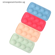 Strongaroetrtombn 8Cavity Semi-circular Shape Silicone Ice Cube Mold For Party Bar Drink Whiskey Cocktail Chocolate Ice Cream Maker Ice Box SG