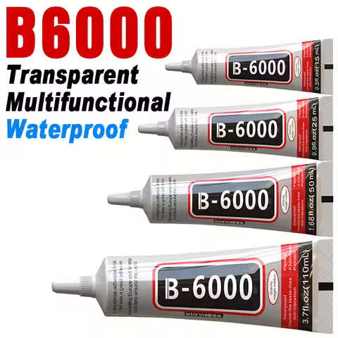 15/25/50/110ML B6000 Super Glue Telephone Mobile Phone Touch Screen Adhesive DIY Repair Diamond Jewe