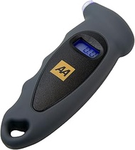 AA Digital Tire Pressure Gauge AA1634 - Easy to Use for Cars, Motorcycles, Vans, Bicycles - Backlit 