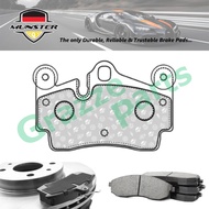 Münster Disc Brake Pad Rear Audi Q7 Porsche Cayenne 3.2 3.6 03'-10' M02.2Y M55.0 VW Toureg 7L 3.2 V6