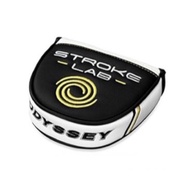 Golf Odyssey Stroke Lab Mallet Putter Headcover (Magnetic) - Big Half Moon 2 Balls Head Cover