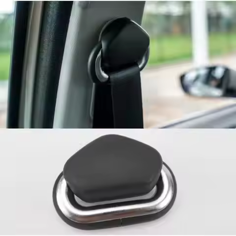 Seat Belt Upper Cover Safety Belt Decorative Cover Trim Block For VW Golf 4 MK4 Old Bora