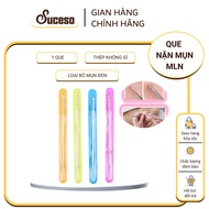 MLN Acne Extraction Stick Good Quality Stainless Steel Acne Extraction Needle Blackhead Removal Spa 