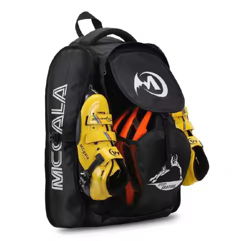 Speed Skate Backpack Original MCGALA Inline Speed Skating Bag for Competition Travel Speed Skates Sh