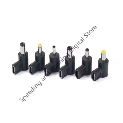 USB C to 5.5x2.5/3.0x1.1/3.5x1.35/4.0x1.7/4.8x1.7/5.5x2.1mm Type C Female to Male 5V Adapter USB C A