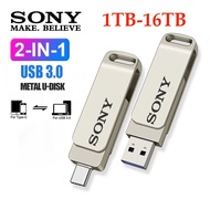 USB 3.0 Flash Drive  1TB 2TB 4TB 8TB 16TB High speed Metal USB Flash Drive Type-C Pen Drive For Smar