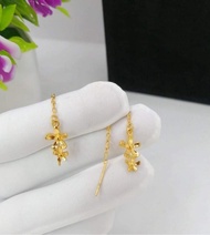 (18) 10k sd tictac earrings (high quality)