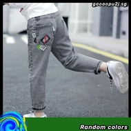 Korean Spring Casual 3-8 Year Old Baby Boy Kids Jeans