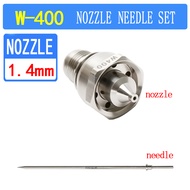 W-400 Japanese W400 Air-Powered Atomizer Kit – Nozzle Needle Aircap Set WS400 LS400 – Pneumatic Tool