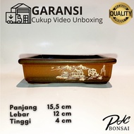 PAC BONSAI | COD COD COD | High Quality Small Square Bonsai Ceramic Pot