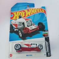 Hot wheels max steel putih