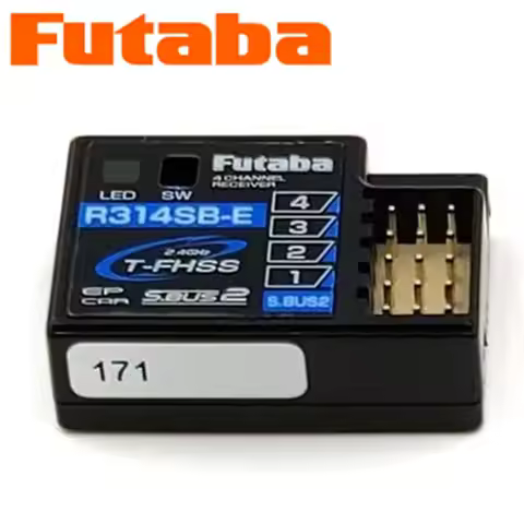 R314SB FUTABA 2.4GHz T-FHSS Receiver For 4PX 4PXR 4PLS 4PV 4GRS 3PV 7PX Transmitter Radio Two-Way Hi