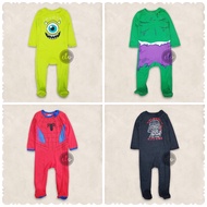 Premium Disney Baby Marvel Zipper Costume Frogsuit Spiderman Mike Hulk Darth Vader Sesame Street