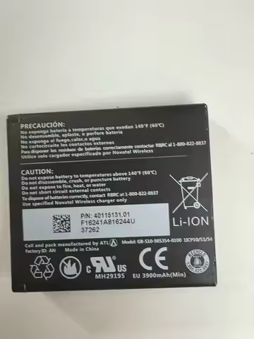 Original New For VERIZON Jetpack 4G MiFi 6620L,6630L,6620,6630,4000mAh GB-S10-985354-0100 Battery