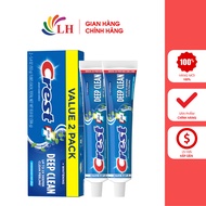 Combo kem đánh răng Crest Plus Deep Clean (153g x 2)