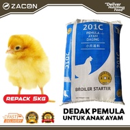 Dedak Ayam Halus/Kasar GOLD COIN 201C/202P/5KG
