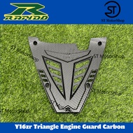 RAPIDO Y16 Abs Engine Cover YAMAHA Y16zr Engine Protector Cover V Grill Carbon Exciter 155 VVA