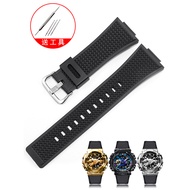 Suitable for Casio GM-110GB Rubber Silicone Watch Strap G-SHOCK Small Steel Cannon Bracelet GM110 Bl