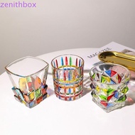 ZENITHBOX​ Whiskey Glasses Rum Scotch Cocktail Whiskey Glass Cup