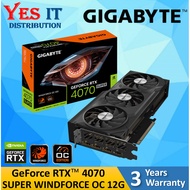 GIGABYTE GeForce RTX4070 SUPER WINDFORCE OC / RTX 4070 SUPER GAMING OC /  RTX 4070 SUPER AERO OC 12G