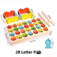 Memory Training Wooden Fishing Game for Elderly Senile Dementia Prevention Magnetic Toy Intellectual