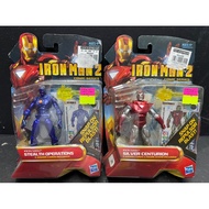 Marvel Iron Man 2 - 3.75" Stealth Iron Man, Silver Centurion Iron Man, Iron Man Mark 1, Iron Man