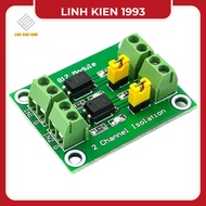 Optical isolation 2-channel opto Module using pc817