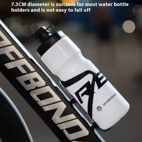 710ML Plastic Portable Bottle Bike Water Bottle Squeezable Cycling Bottle Non-Deform Sports Outdoor 