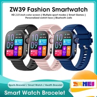 ZW39 Smart Watch 2.01 Inch Call Sports Smart Bracelet Supports 100+ Sports Health Monitoring Bracelet Watches