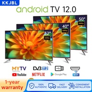 KKJBL&amp;JEAANSP TV Smart TV 32/40/43/46/50 inch LED Television With Android TV DVB-T2/MYTV/HDMI/USB/WiFi/Bluetooth/Netflix/YouTube One year warranty