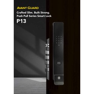 AG P13 Smart Lock | Slim Design | Lithium Rechargeable Battery