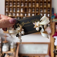 獨家貨品 UV膠蝴蝶結耳環 耳環 禮物 手作耳環